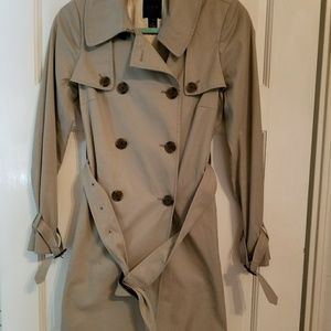 J. Crew all weather coat.